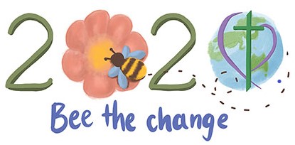 Bee the Change school artwork, promoting responsibility, positive action and care for others within a faith‑based learning community